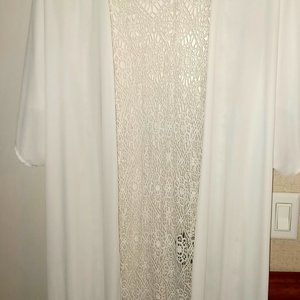 Whire Lace Kimono